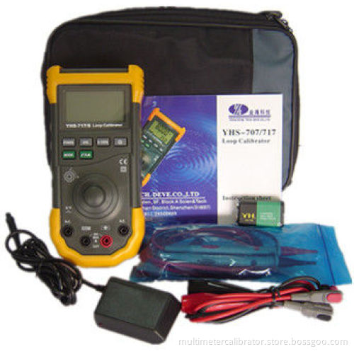 0-20 Ma Or 4-20 Ma High Accuracy Current Loop Calibrator With Rechargeable Battery